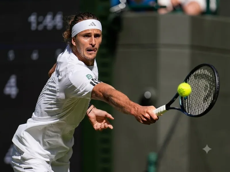 Hành trình tiến sâu tại Wimbledon 2026 cho thấy Alexander Zverev ngày càng thích nghi tốt hơn với mặt sân cỏ tốc độ cao.