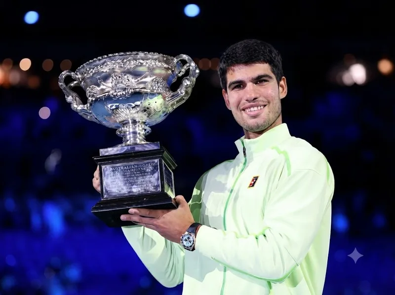Những danh hiệu Grand Slam giúp Alcaraz ghi dấu ấn trong lịch sử quần vợt thế giới.