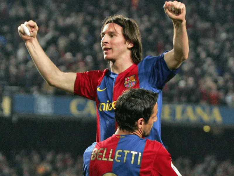 Messi trong những năm tháng đỉnh cao rực rỡ tại Barcelona.